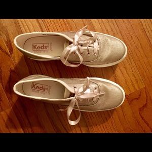 keds triple matte brushed metallic